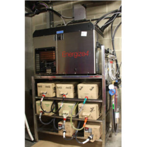 Post mix rack BIB met cooler