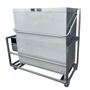 Hobart AMX doorschuifvaatwasser met beschermcontainer